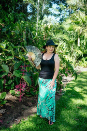 Atlas Skirt - Tie Dye Aqua - zaphire_kuranda