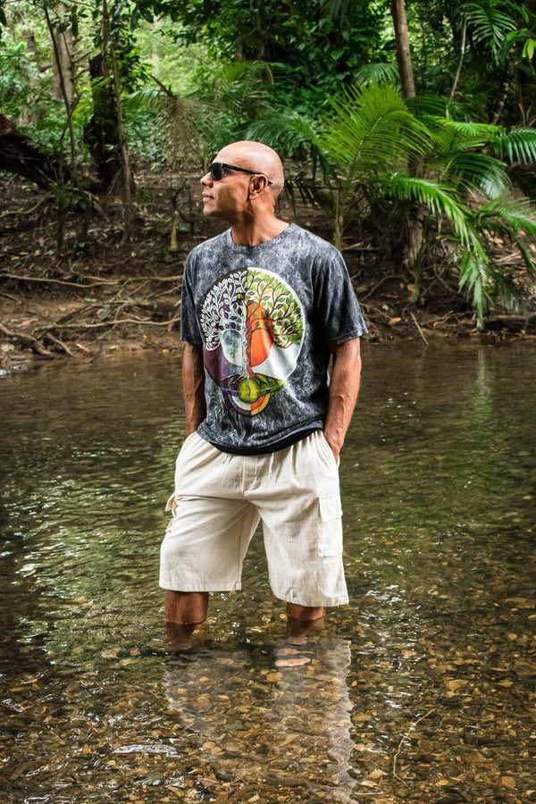 Alternate T Shirt in Tree of Life Black