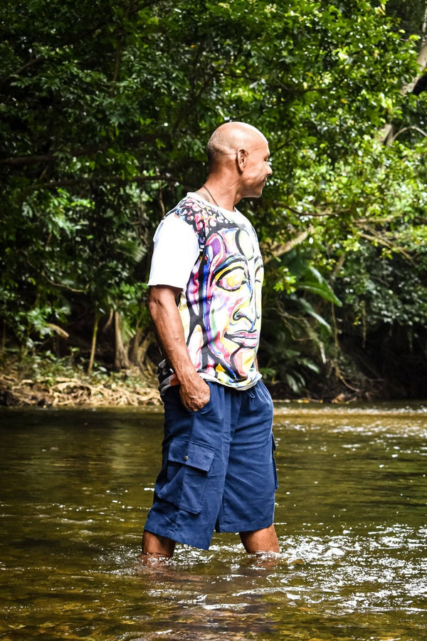 Aquila Mens Shorts in Navy Blue