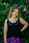 Shamrock Top - Black - zaphire_kuranda