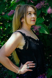 Shamrock Top - Black