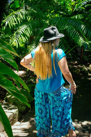 Passport Pants - Blessings Blue