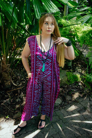 Tamarind Jumpsuit - Aztec Magenta