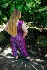 Tamarind Jumpsuit - Aztec Magenta