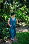 Tamarind Jumpsuit in Aztec Teal