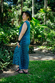 Tamarind Jumpsuit - Aztec Teal