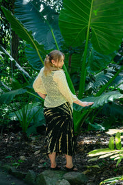 Atlas Skirt - Tie Dye Black