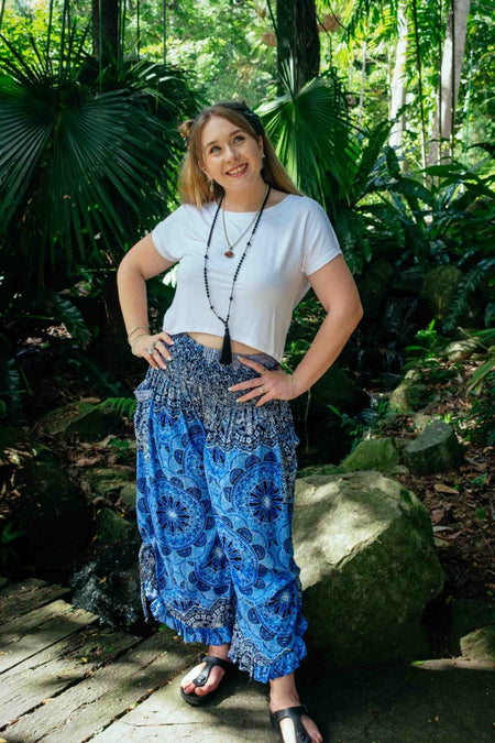 Passport Pants - Blessings Navy - zaphire_kuranda