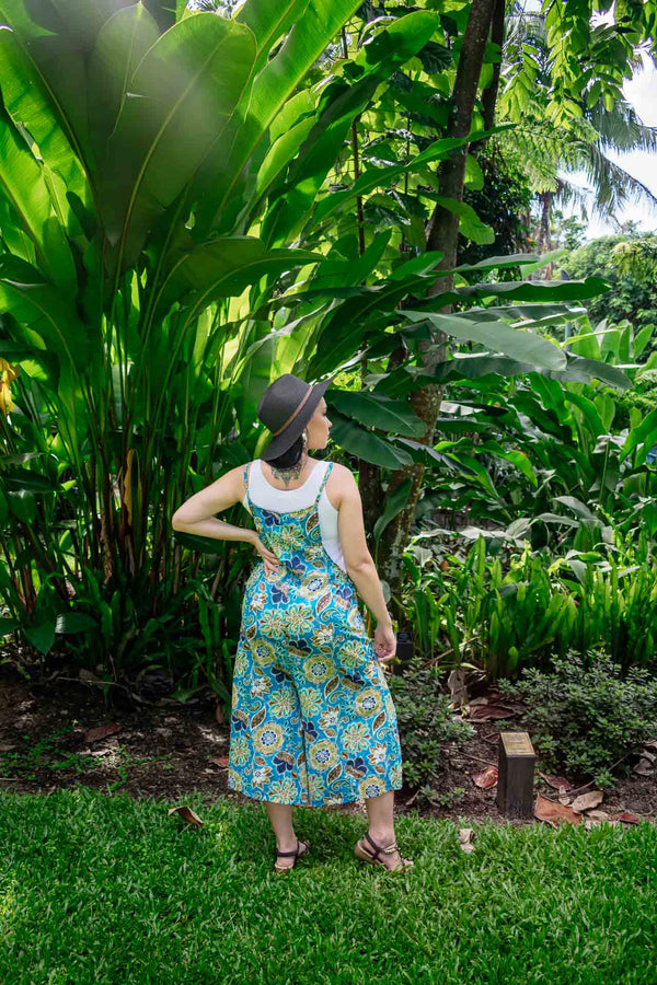 Carlita Overalls - Autumn Blue