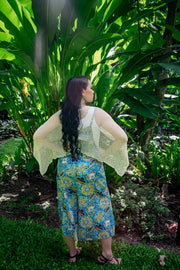 Rhee Scarf Top - Cream - zaphire_kuranda
