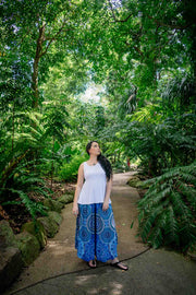 Esoteric Pants - Mandala Dark Blue