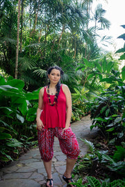 Chakra Pants - Aztec Red