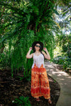 Fern Pants - Freedom Orange bohemian boho style from Zaphire Kuranda