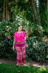 Fern Pants - Freedom Pink bohemian boho style from Zaphire Kuranda