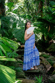 Dante Maxi Dress - Blue
