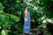 Dante Maxi Dress - Blue