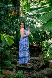 Dante Maxi Dress - Blue