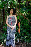 Dante Maxi Dress - Black bohemian fashion from Zaphire Kuranda