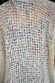 Samsara Cardigan Top - Cream - zaphire_kuranda