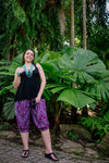 Chakra Pants - Aztec Magenta bohemian boho style from Zaphire Kuranda