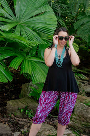 Chakra Pants - Aztec Magenta
