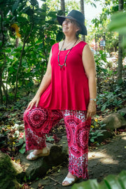 Freya Pants - Fruity Red