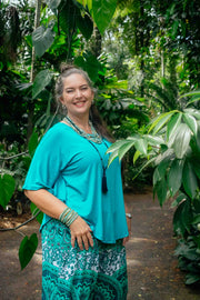 Tally Top - Sea Green