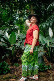 Freya Pants - Fruity Lime