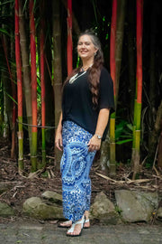 Freya Pants - Fruity Dark Blue