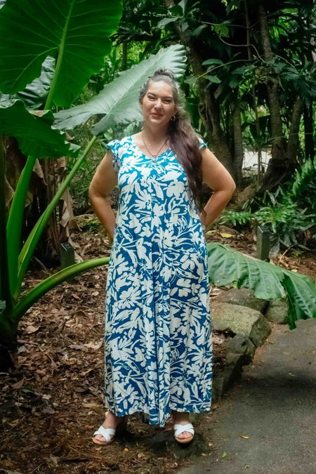 Divinity Pantsuit - Zulu Blue - zaphire_kuranda