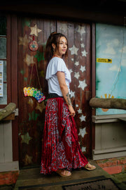 Karmic Skirt - Dancer Red