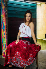 Karmic Skirt - Dancer Red