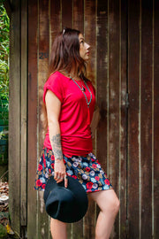 Juniper Top - Scarlette Red