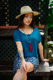 Luna Top - Teal