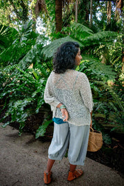 Morocco Linen Pants – Steel Grey