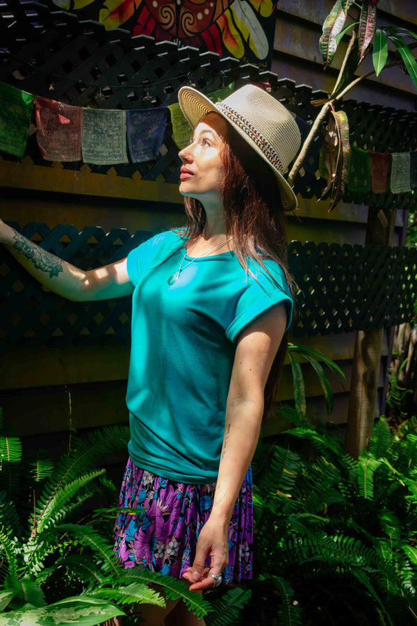 Bindy Shorts in Purple Tulip