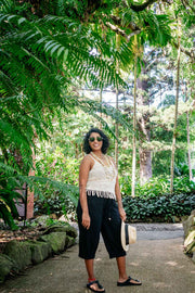 Morocco Linen Pants – Black