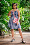 Zest Short Dress – Shadow Navy