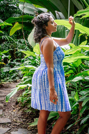 Zest Short Dress – Shadow Blue