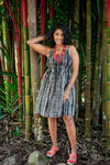 Zest Short Dress – Shadow Black