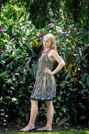 Zest Short Dress - New World Black