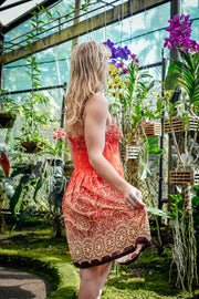 Zest Short Dress - Illuminate Red