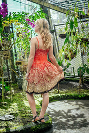 Zest Short Dress - Illuminate Red