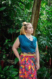Gypsy Skirt - Holiday Red/Yellow