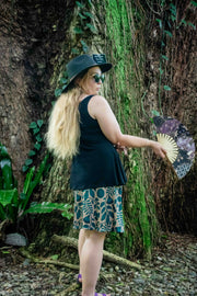 Wales Skirt - Art Deco Jade