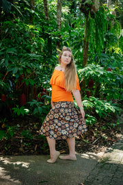 Gemima Skirt - Celestial Golden