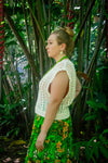Harper Top - Vest White