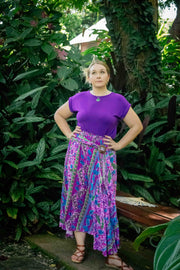 Gypsy Skirt - Holiday Purple/Pink