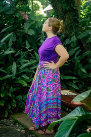 Gypsy Skirt - Holiday Purple/Pink