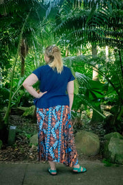Gypsy Skirt - Holiday Black/Blue